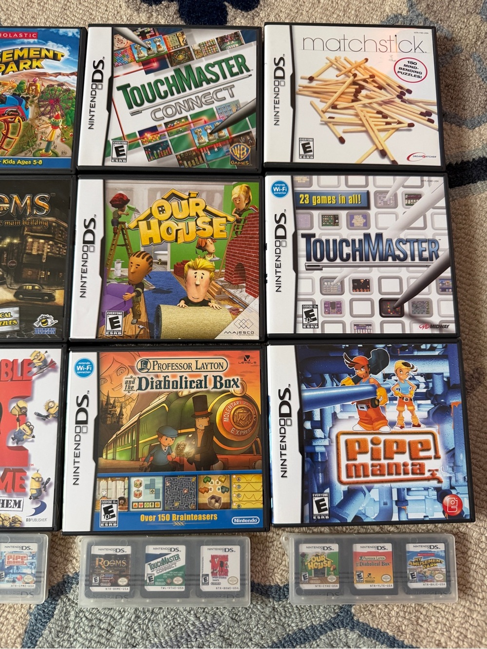Nintendo DS Game Collection - White, Red, Blue, Yellow - Picture 3 of 3